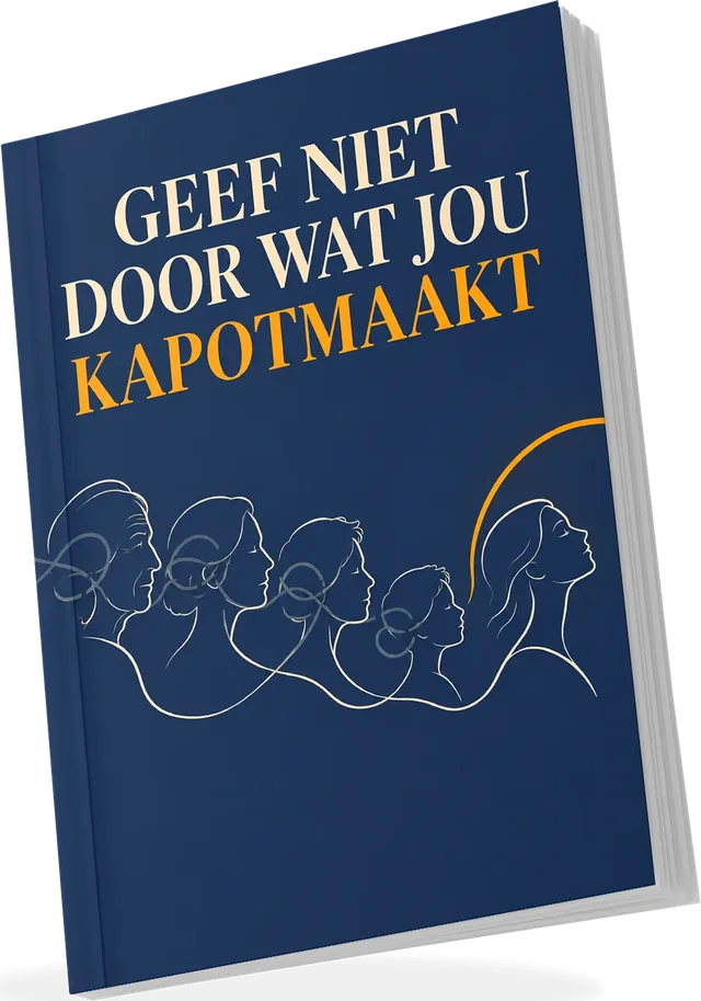 Omslag van het e-book Geef niet door wat jou kapotmaakt